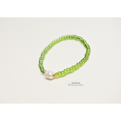 BBM minerals käevõru *Green fever* - Matcha - 12
