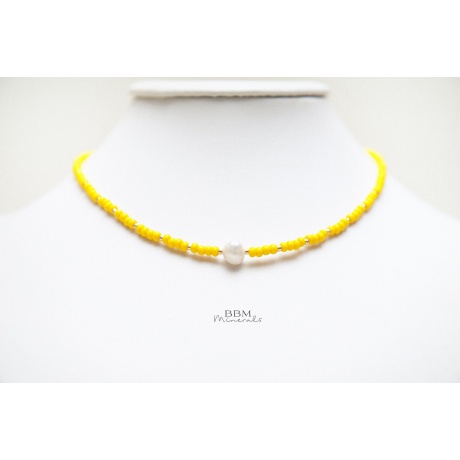 BBM minerals - pikk kaelakee *Sunflower* - 1