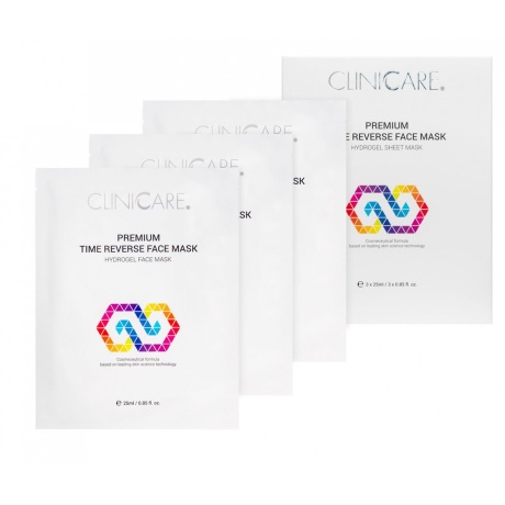 CLINICCARE PREMIUM TIME REVERSE FACE MASK 3x25 ml- UUS!
